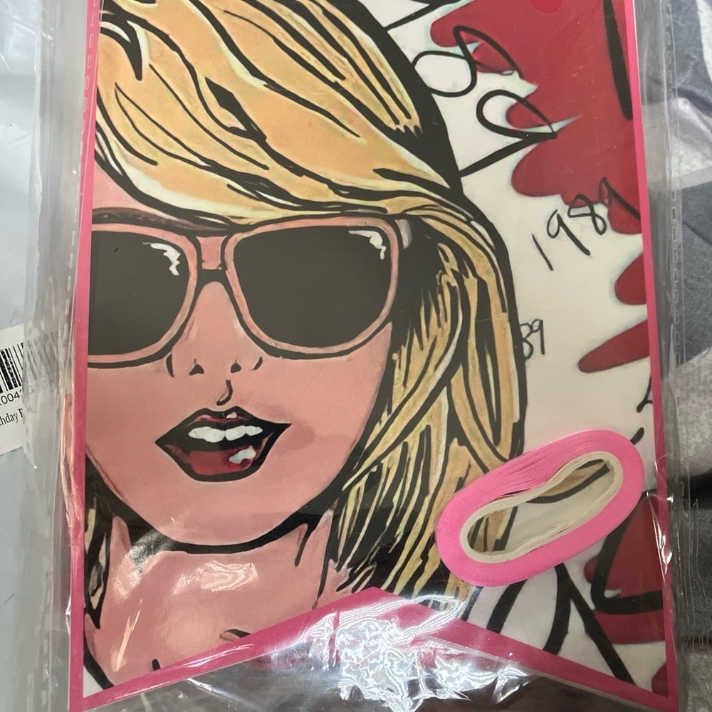 Taylor swift birthday party kit